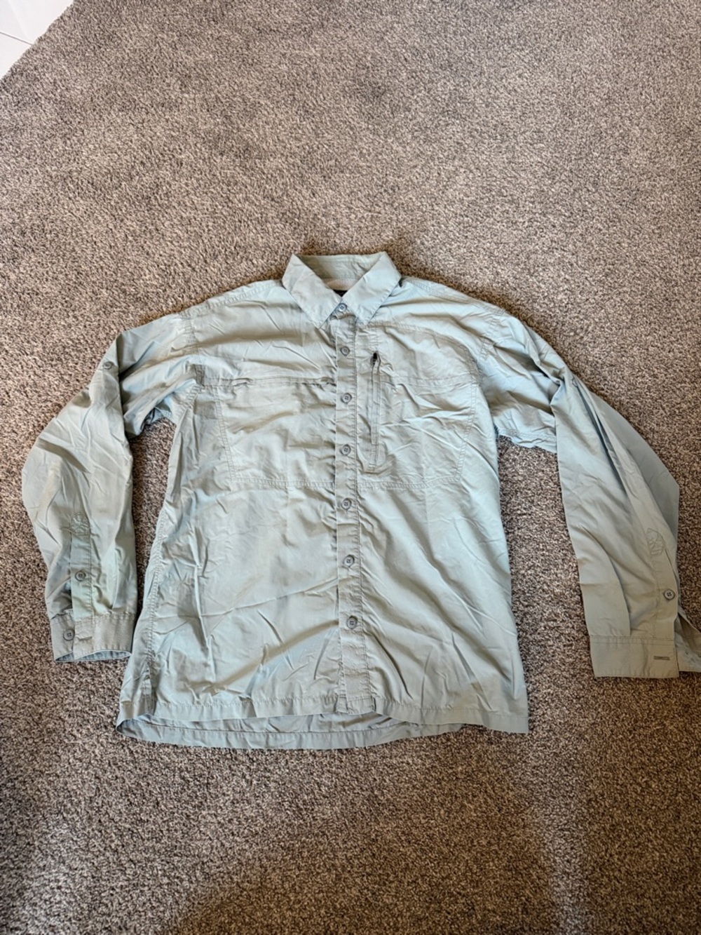 Patagonia Light Sage SPF Fishing Shirt